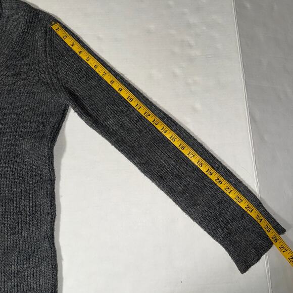 Zara Knit Womens M Sweater Autumn Cool Weather Academia Preppy Cozy Comfy Preppy - Picture 8 of 8